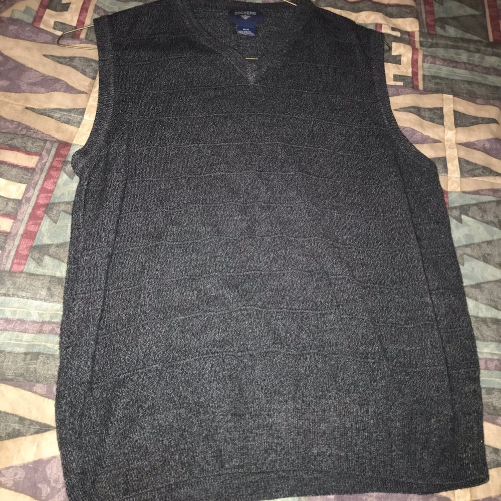 Soft grey vest